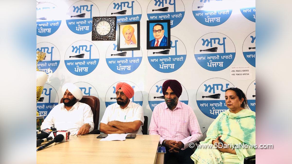 Kulwant Singh Mohali, Sahibzada Ajit Singh Nagar, AAP, Aam Aadmi Party, Aam Aadmi Party Punjab, AAP Punjab, Kuljit Singh Randhawa, Dr Sunny Singh Ahluwalia, Prabhjot Kaur