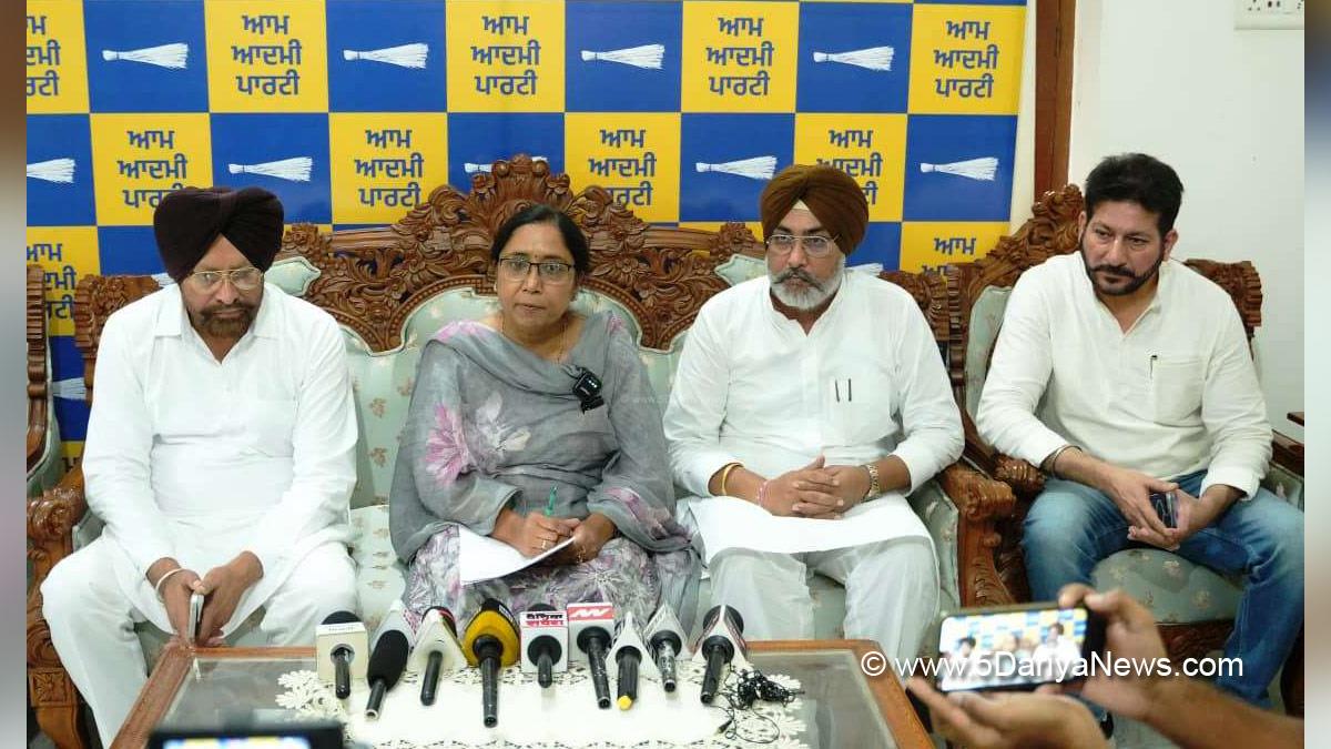 Dr Baljit Kaur, AAP, Aam Aadmi Party, Aam Aadmi Party Punjab, AAP Punjab, Government of Punjab, Punjab Government, Jagdeep Singh Kaka Brar