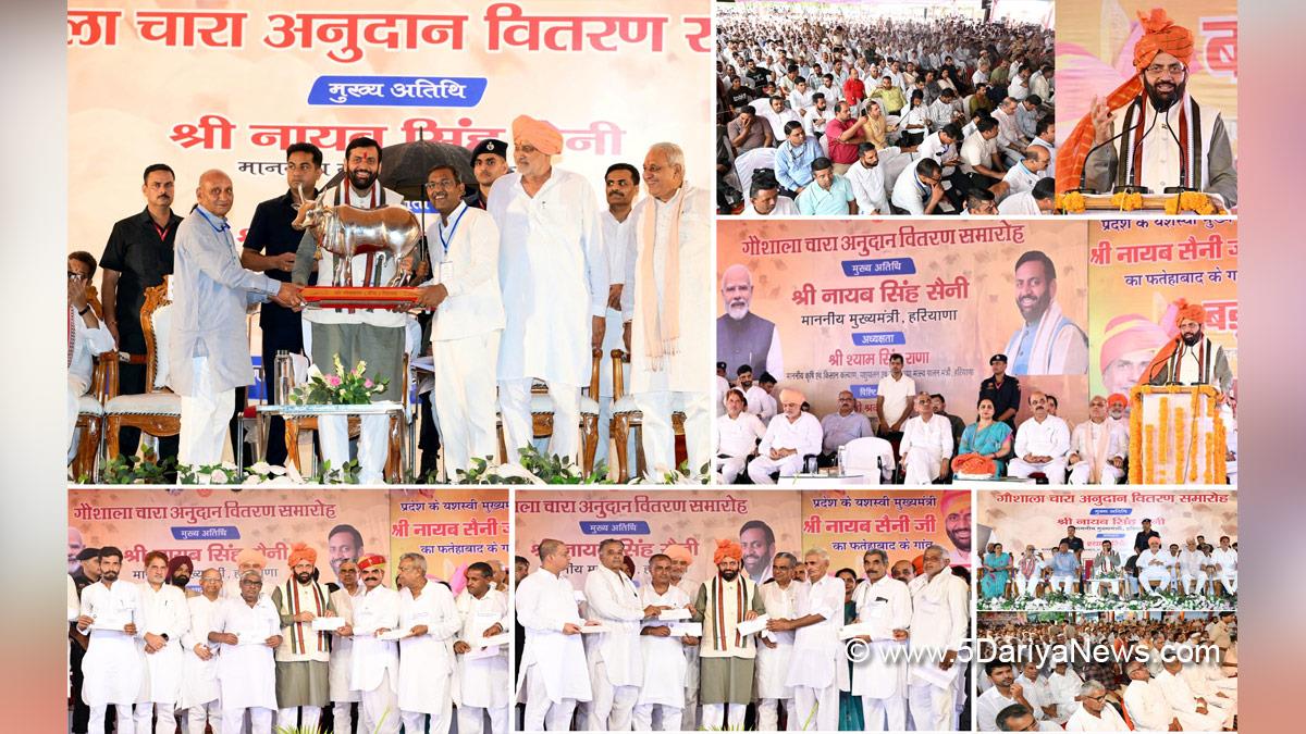 Nayab Singh Saini, Haryana, Bharatiya Janata Party, BJP, Haryana Chief Minister, Chief Minister of Haryana, BJP Haryana, Ranbir Gangwa, Shyam Singh Rana, Sirsa