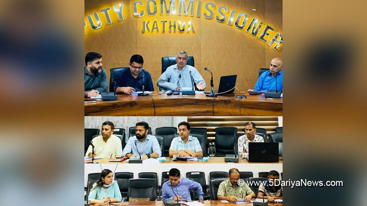 Rajesh Sharma, Rajesh Kumar Sharma, Kathua, DC Kathua, Deputy Commissioner Kathua, Kashmir, Jammu And Kashmir, Jammu, District Administration Kathua, Pradhan Mantri Awas Yojana