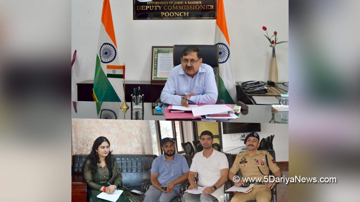 Ashok Kumar Sharma, Poonch, Deputy Commissioner Poonch, Kashmir, Jammu And Kashmir, Jammu, District Administration Poonch, Regional Transport Authority, RTA