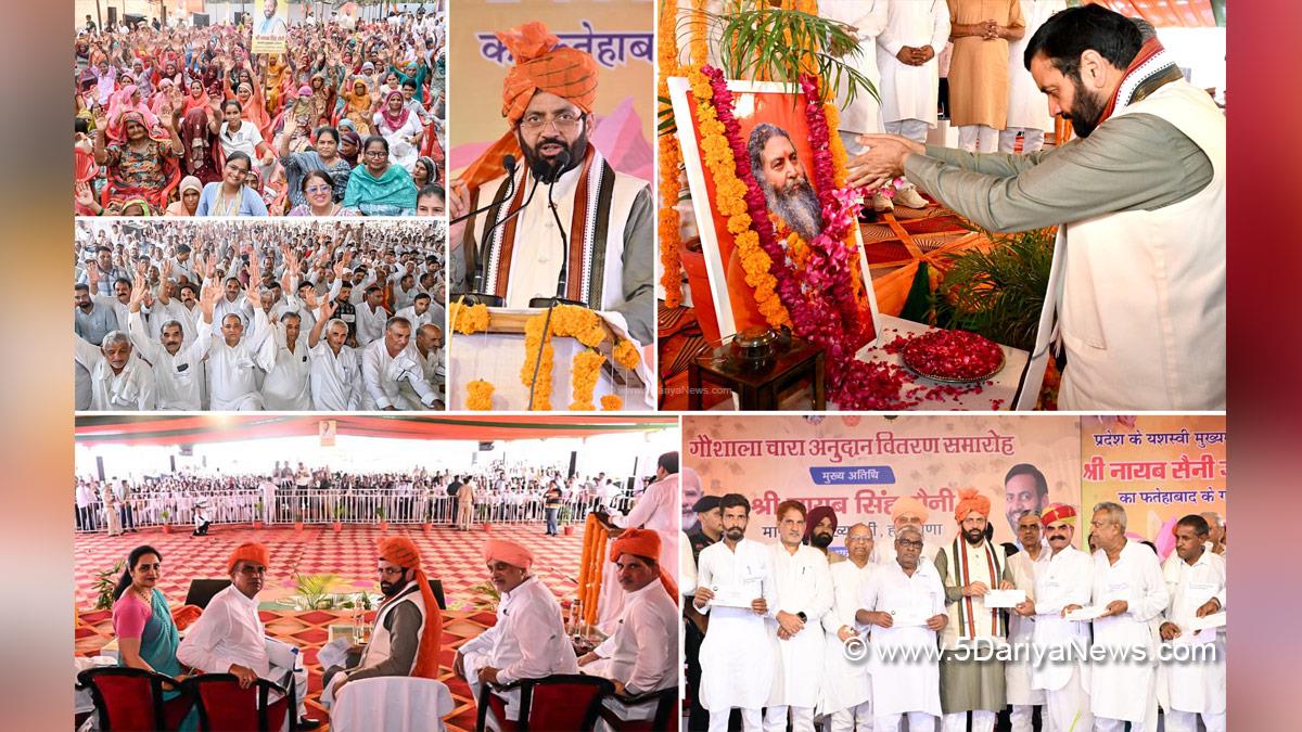 Nayab Singh Saini, Haryana, Bharatiya Janata Party, BJP, Haryana Chief Minister, Chief Minister of Haryana, BJP Haryana, Ranbir Gangwa, Shyam Singh Rana, Sirsa