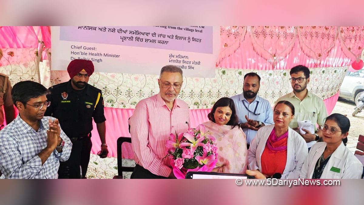 Dr Balbir Singh, AAP, Aam Aadmi Party, Aam Aadmi Party Punjab, AAP Punjab, Government of Punjab, Punjab Government, Kharar, Kharar News, News of Kharar, Kharar Updates, Majri