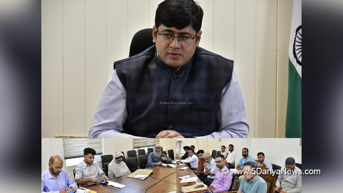 Jatin Kishore, Ganderbal, Deputy Commissioner Ganderbal, Kashmir, Jammu And Kashmir, Jammu, District Administration Ganderbal, Rural Development Department, RDD