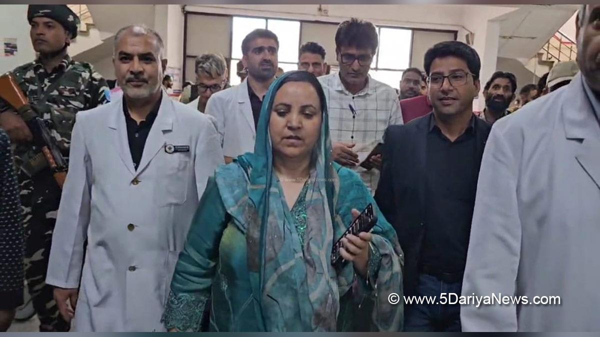 Sakeena Itoo, Jammu and Kashmir National Conference, National Conference, Kashmir, Jammu And Kashmir, Jammu, Government Medical College Anantnag, GMC Anantnag