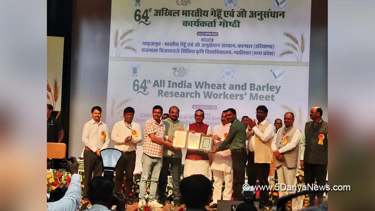Shivraj Singh Chouhan, Shivraj Chauhan, BJP, Bharatiya Janata Party, 64th All India Wheat and Barley Research Workers Workshop
