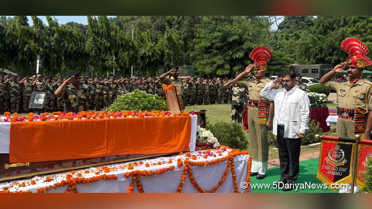 Satish Sharma, Srinagar, Jammu and Kashmir National Conference, National Conference, Kashmir, Jammu And Kashmir, Jammu, Border Security Force, BSF, BSF Constable Rajib Nunian
