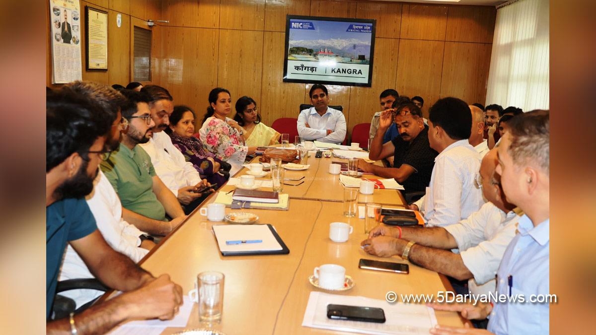 Hemraj Bairwa, Himachal Admin, Deputy Commissioner Kangra, Himachal Pradesh, DC Kangra