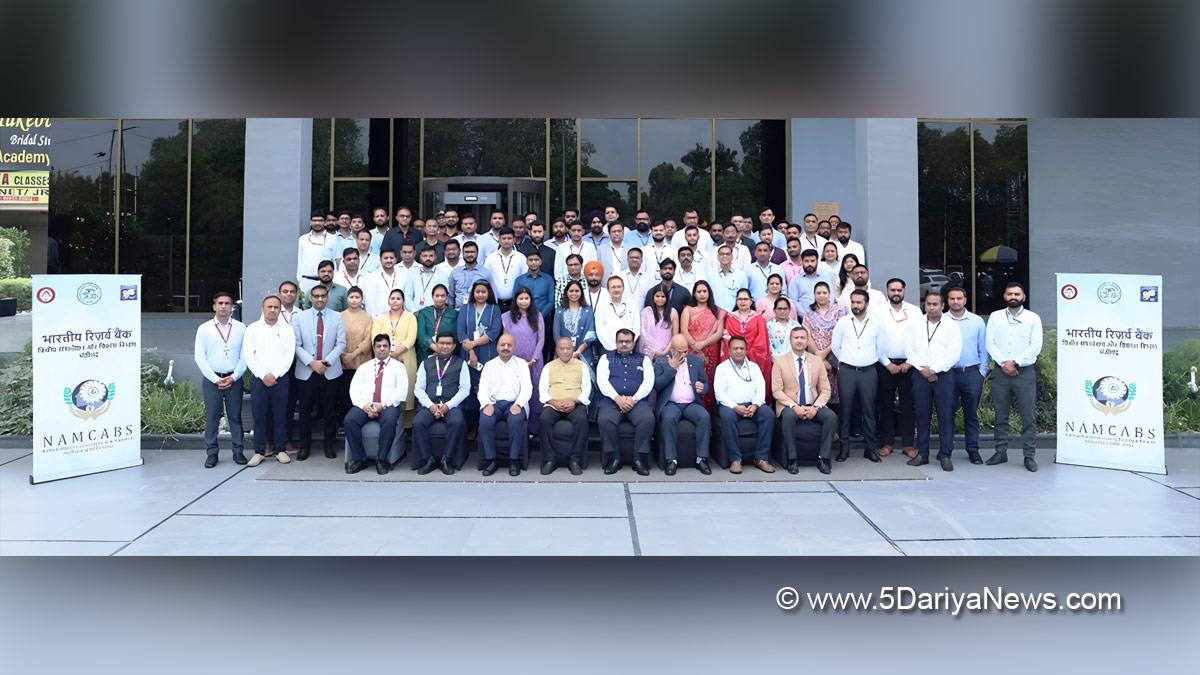 RBI, Reserve Bank of India, NAMCABS Workshop, Vivek Srivastava, RBI Chandigarh, Hisar