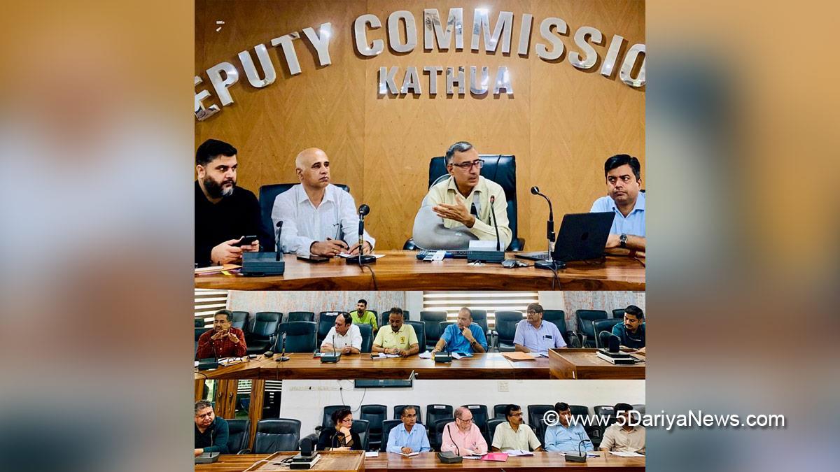Rajesh Sharma, Rajesh Kumar Sharma, Kathua, DC Kathua, Deputy Commissioner Kathua, Kashmir, Jammu And Kashmir, Jammu, District Administration Kathua