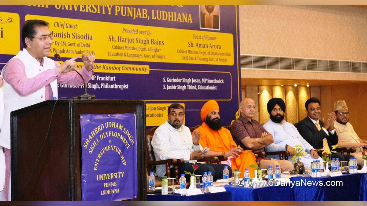 Aman Arora, AAP, Aam Aadmi Party, AAP Punjab, Aam Aadmi Party Punjab,Government of Punjab, Punjab Government, Harjot Singh Bains, Manish Sisodia, Jagdeep Kamboj Goldy
