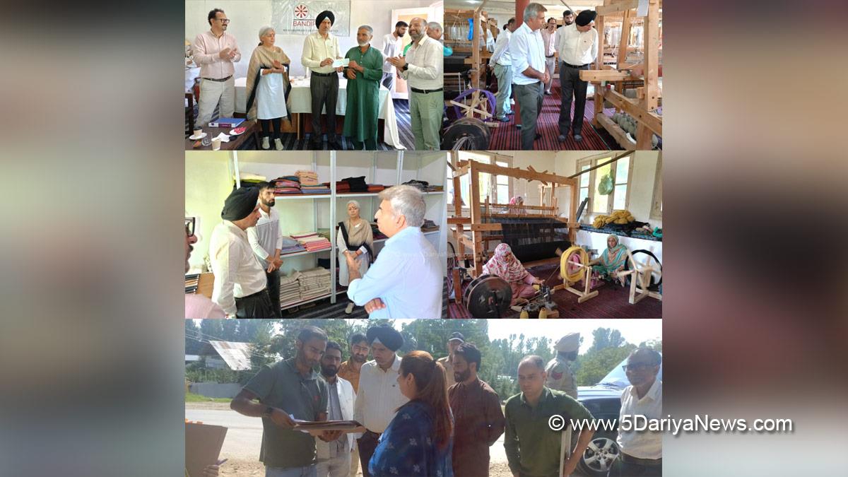 Indu Kanwal Chib, Bandipora, Deputy Commissioner Bandipora, Kashmir, Jammu And Kashmir, Jammu, District Administration Bandipora, Vikramjit Singh, Jhelum Tawi Flood Recovery Project, JTFRP