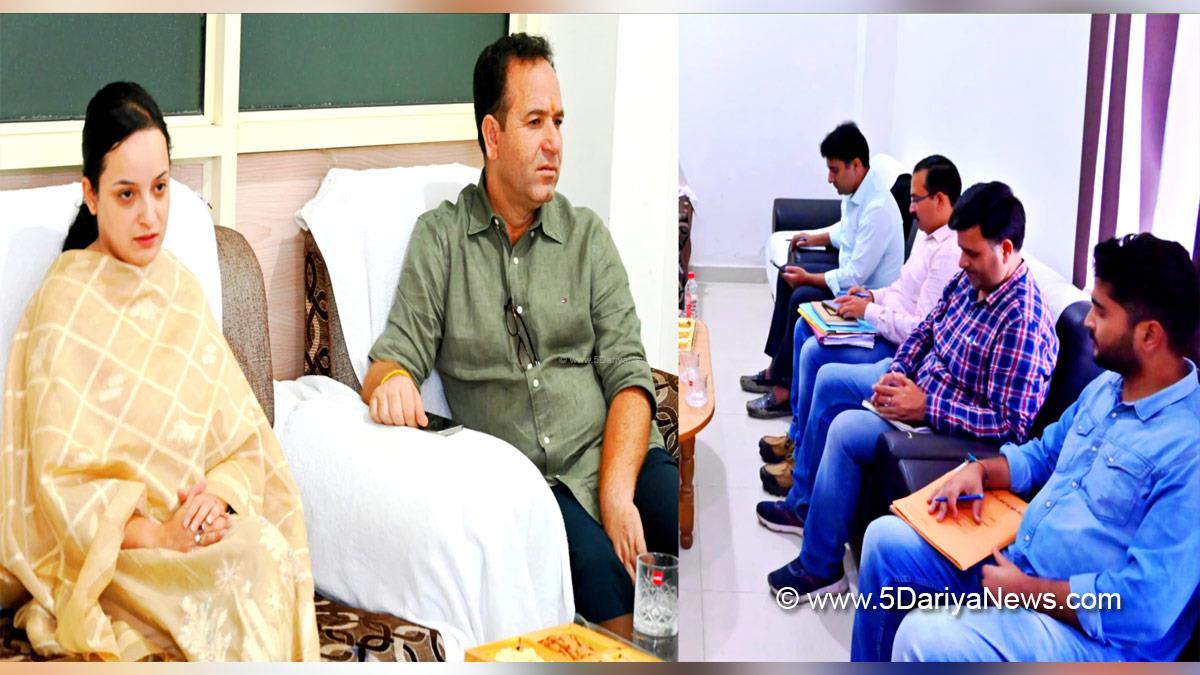 Sunil Sharma, Sunil Kumar Sharma, Bharatiya Janata Party, BJP, BJP JK, Jammu, Kashmir, Jammu And Kashmir, Shagun Parihar