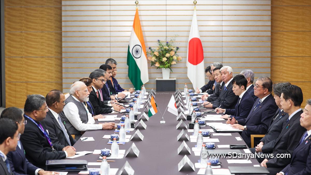 Narendra Modi, Modi, BJP, Bharatiya Janata Party, Prime Minister of India, Prime Minister, Narendra Damodardas Modi, Ishiba Shigeru, 15th India Japan Annual Summit