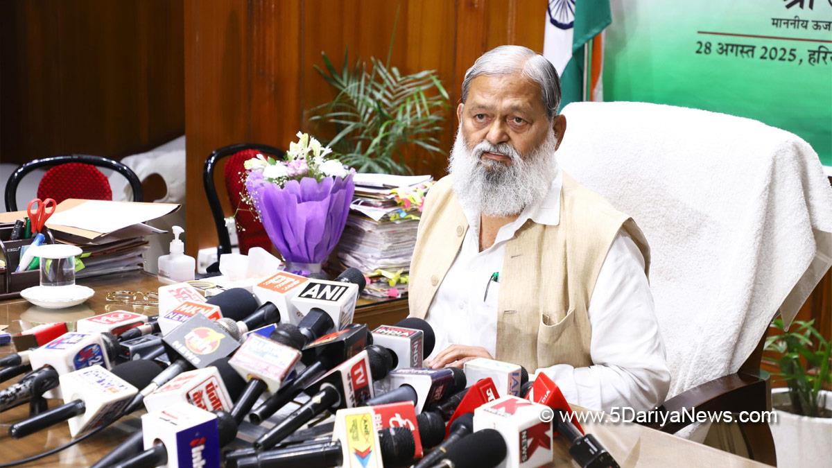 Anil Vij, Haryana, Ambala, Bharatiya Janata Party, BJP, BJP Haryana