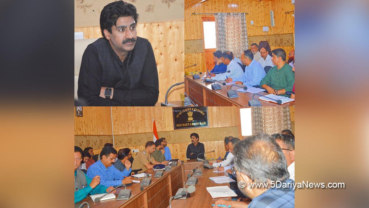 Syeed Fakhrudin Hamid, Anantnag, DC Anantnag, Deputy Commissioner Anantnag, S F Hamid, Kashmir, Jammu And Kashmir, Jammu, District Administration Anantnag