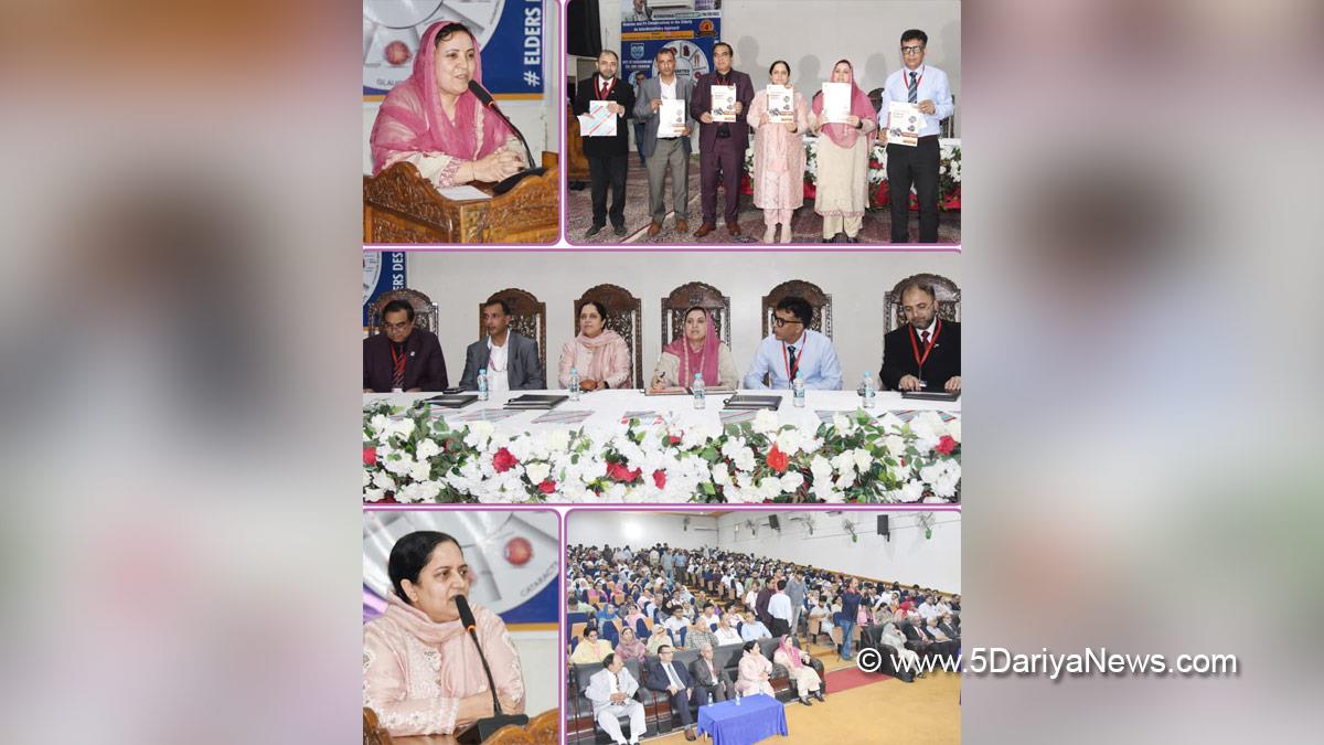 Sakeena Itoo, Jammu and Kashmir National Conference, National Conference, Kashmir, Jammu And Kashmir, Jammu, 1st Annual MMFDIACON25 International Endocrinology Conference, GMC Srinagar