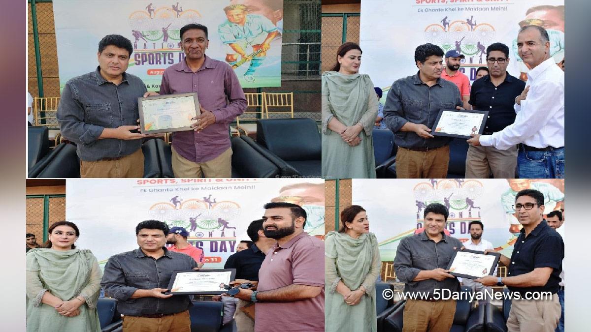 Sarmad Hafeez, Commissioner Secretary, Youth Services and Sports, Kashmir, Jammu And Kashmir, Jammu, First Khelo India Water Sports Festival 2025, Jammu and Kashmir Sports Council