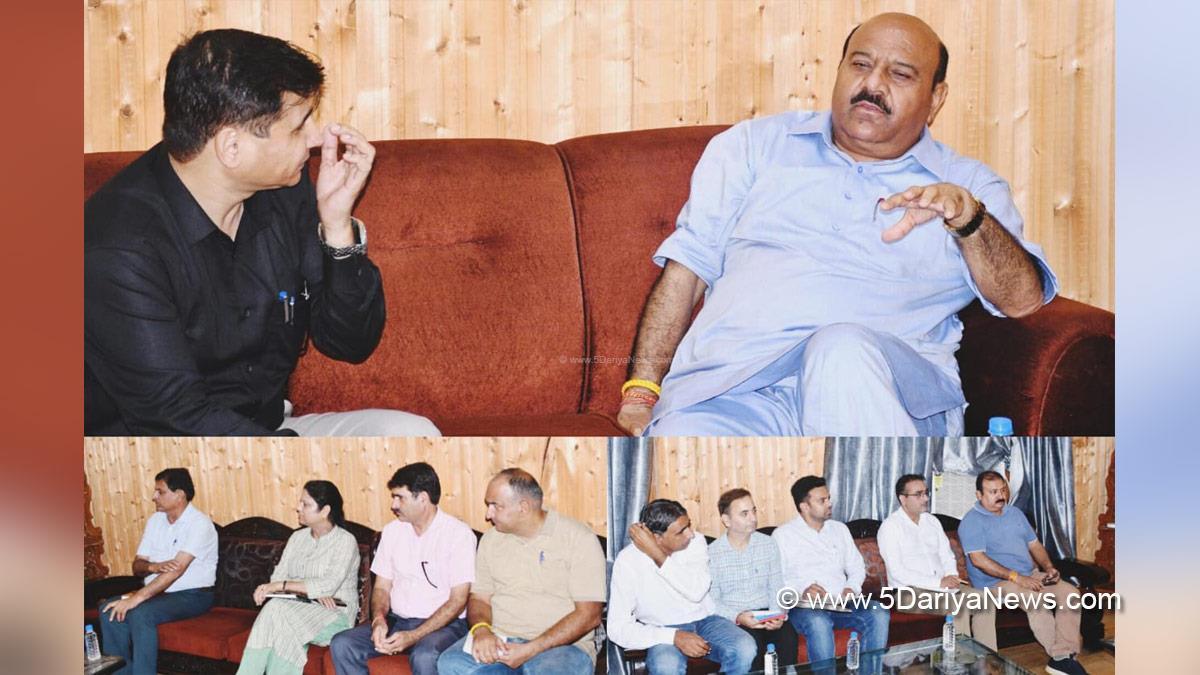 Surinder Kumar Choudhary, Jammu and Kashmir National Conference, National Conference, Kashmir, Jammu And Kashmir, Jammu