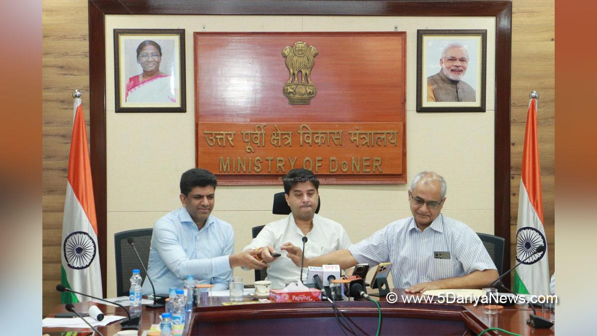 Jyotiraditya Scindia, Jyotiraditya Madhavrao Scindia, BJP, Bharatiya Janata Party, Dr Chandra Shekhar Pemmasani, Dr Pemmasani Chandra Sekhar, Chandra S Pemmasani, India Mobile Congress, IMC, India Mobile Congress 2025, IMC 2025
