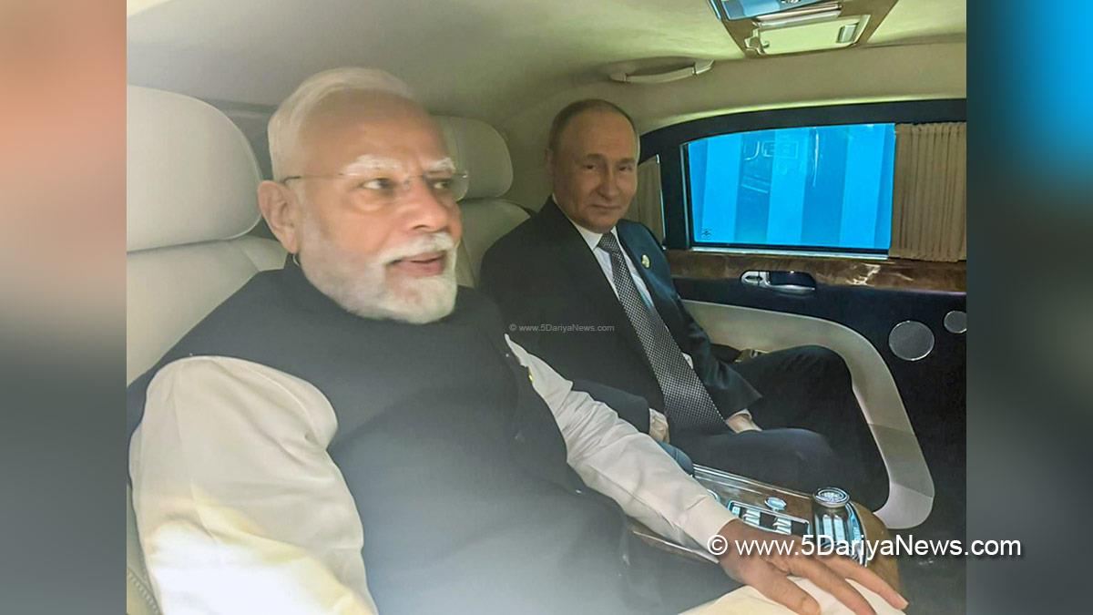 Narendra Modi, Modi, BJP, Bharatiya Janata Party, Prime Minister of India, Prime Minister, Narendra Damodardas Modi, Vladimir Putin, Shanghai Cooperation Organisation, SCO, SCO Summit, 25th SCO Summit, Tianjin, China