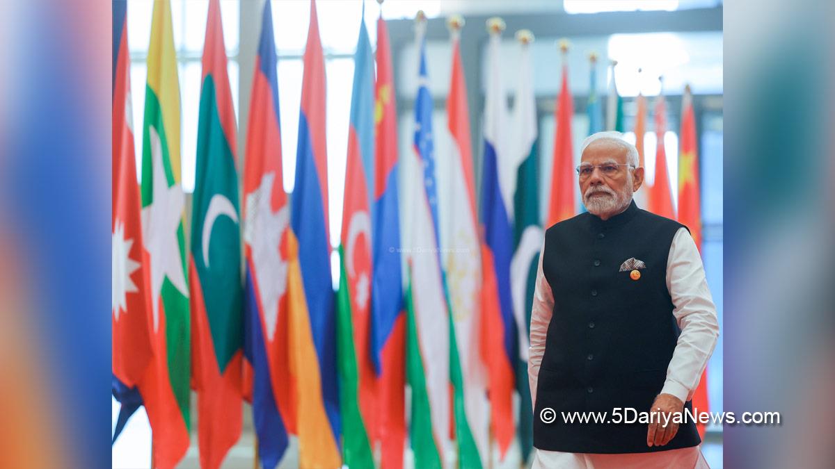 Narendra Modi, Modi, BJP, Bharatiya Janata Party, Prime Minister of India, Prime Minister, Narendra Damodardas Modi, Shanghai Cooperation Organisation, SCO, SCO Summit, 25th SCO Summit, Tianjin, China