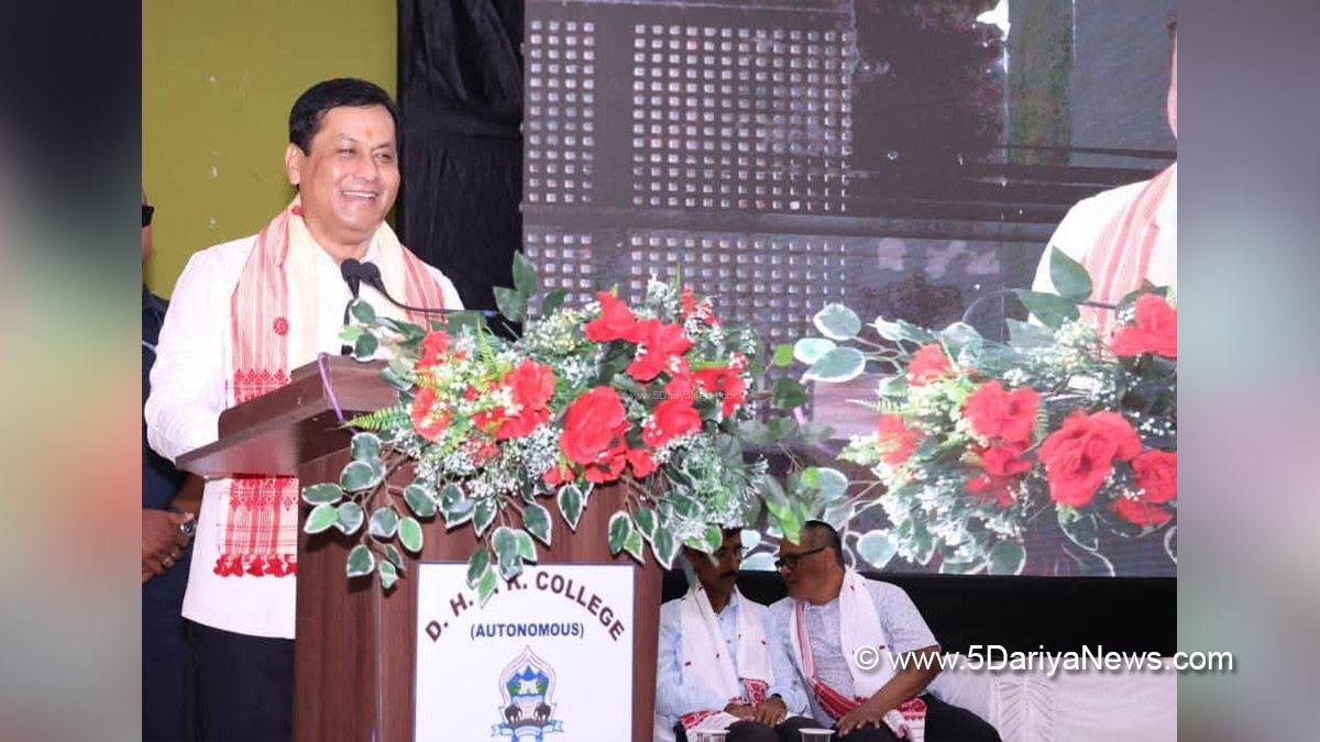 Sarbananda Sonowal, BJP, Bharatiya Janata Party, Union Minister of Ports Shipping and Waterways, Ministry of Ports Shipping and Waterways, DHS Kanoi College, Dibrugarh