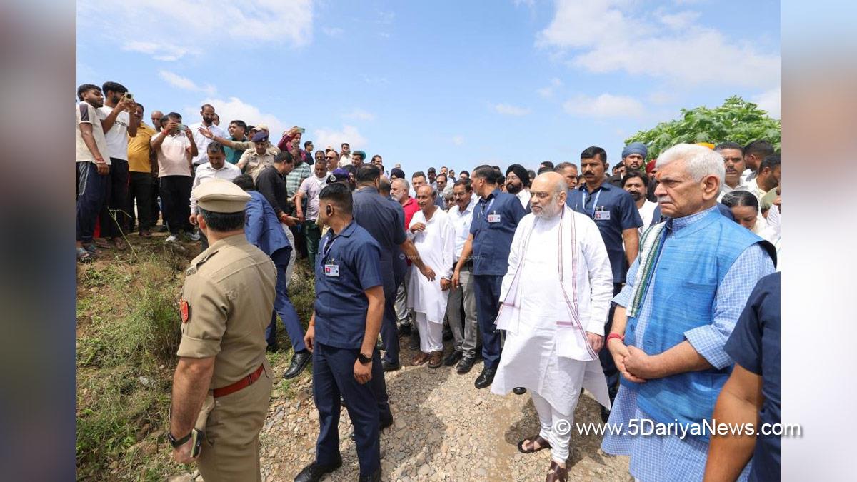 Amit Shah, Union Home Minister, BJP, Bharatiya Janata Party, Minister of Cooperation Manoj Sinha