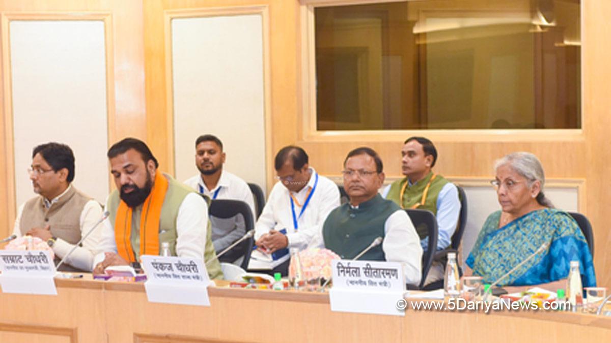Nirmala Sitharaman, Union Minister for Finance and Corporate Affairs, BJP, Bharatiya Janata Party, Pankaj Chaudhary