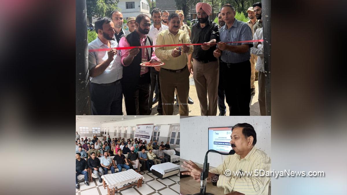 Ashok Kumar Sharma, Poonch, Deputy Commissioner Poonch, Kashmir, Jammu And Kashmir, Jammu, District Administration Poonch, Aadi Karmayogi Abhiyan