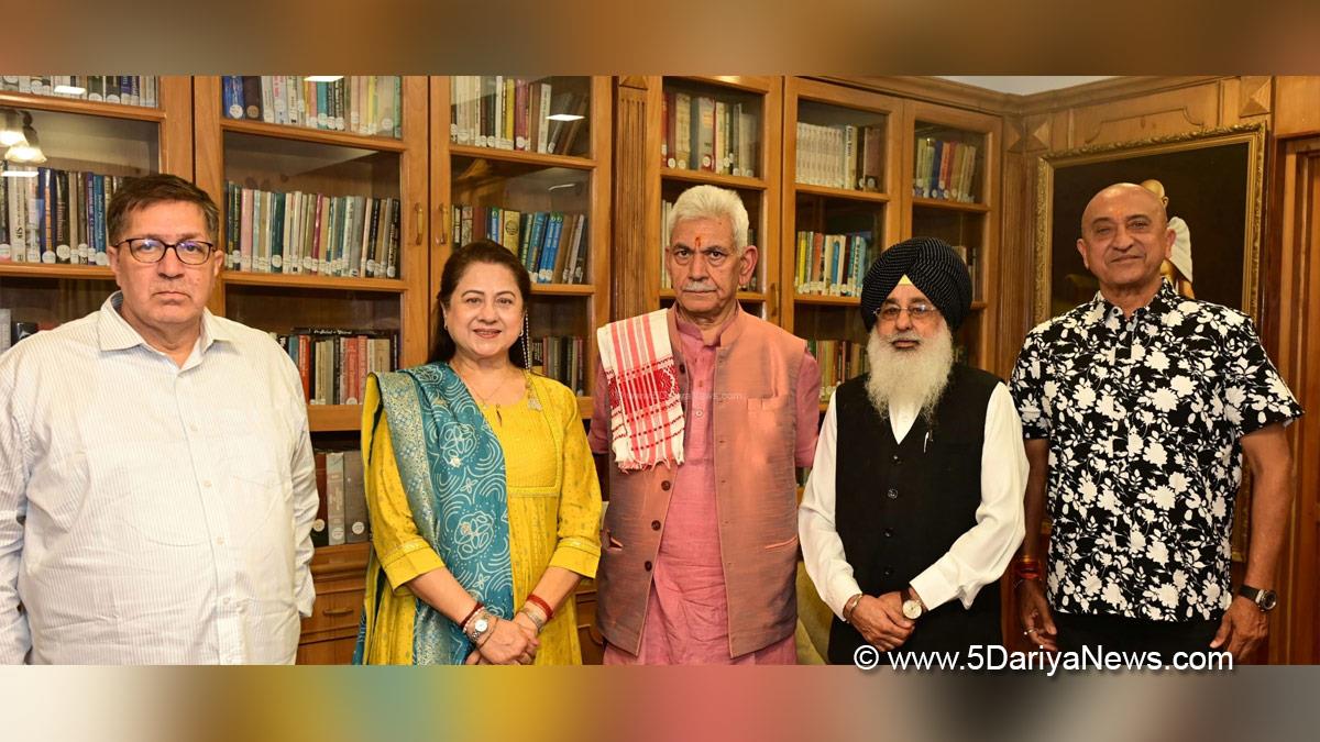 Manoj Sinha, Lieutenant Governor JK, Raj Bhavan, Jammu, Srinagar, Kashmir, Jammu And Kashmir, Priti Sapru