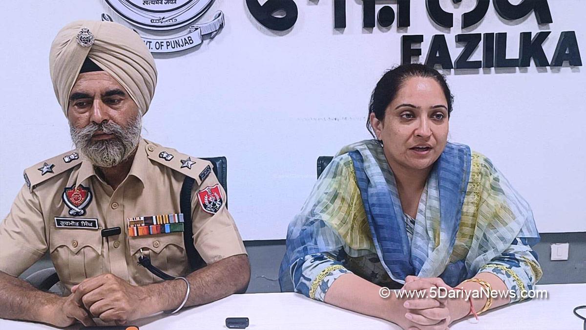 Amarpreet Kaur Sandhu, DC Fazilka, Fazilka, Deputy Commissioner Fazilka