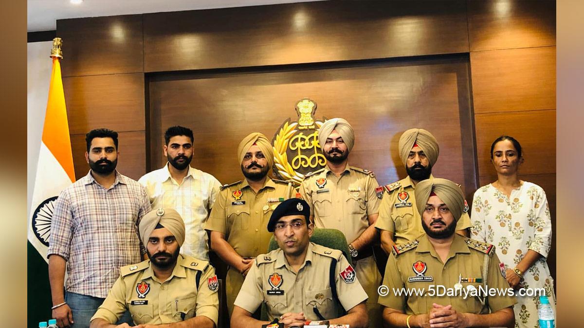 Crime News Punjab, Punjab Police, Police, Crime News, SAS Nagar Police, Mohali Police