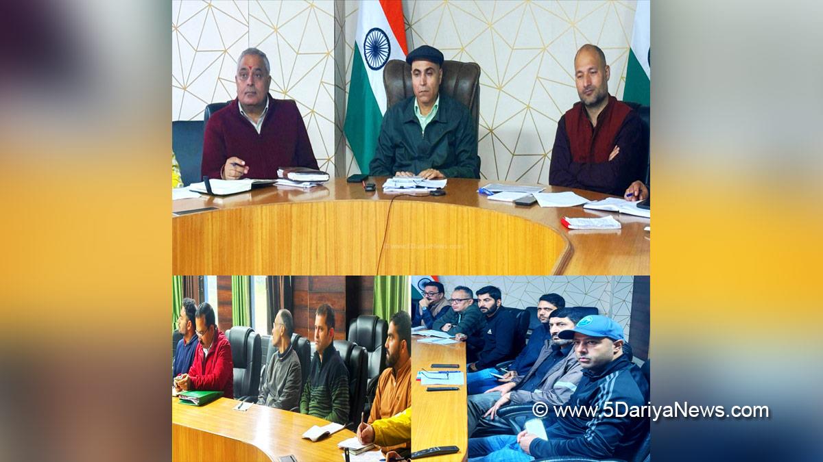 Pankaj Kumar Sharma, Kishtwar, DC Kishtwar, Deputy Commissioner Kishtwar, Kashmir, Jammu And Kashmir, Jammu, District Administration Kishtwar, Aspirational Block Development Programme, ABDP