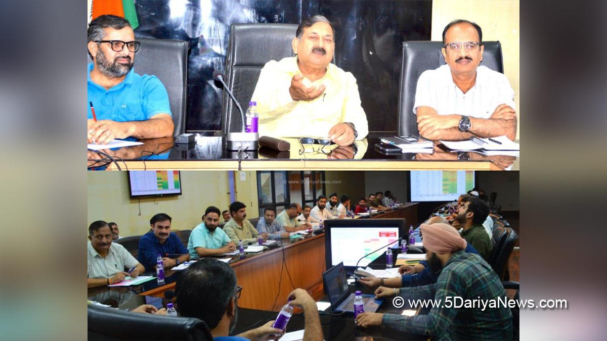 Ashok Kumar Sharma, Poonch, Deputy Commissioner Poonch, Kashmir, Jammu And Kashmir, Jammu, District Administration Poonch, Rural Development Department, RDD