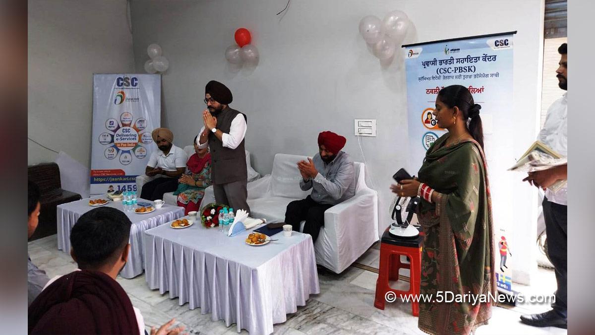 Protector of Emigrants, PoE, CSC Pravasi Bharatiya Sahayata Kendras, Yashu Deep Singh, Chandigarh