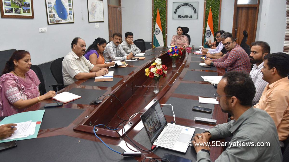Saloni Rai, Udhampur, DDC Udhampur, District Development Commissioner Udhampur, Kashmir, Jammu And Kashmir, Jammu, District Administration Udhampur