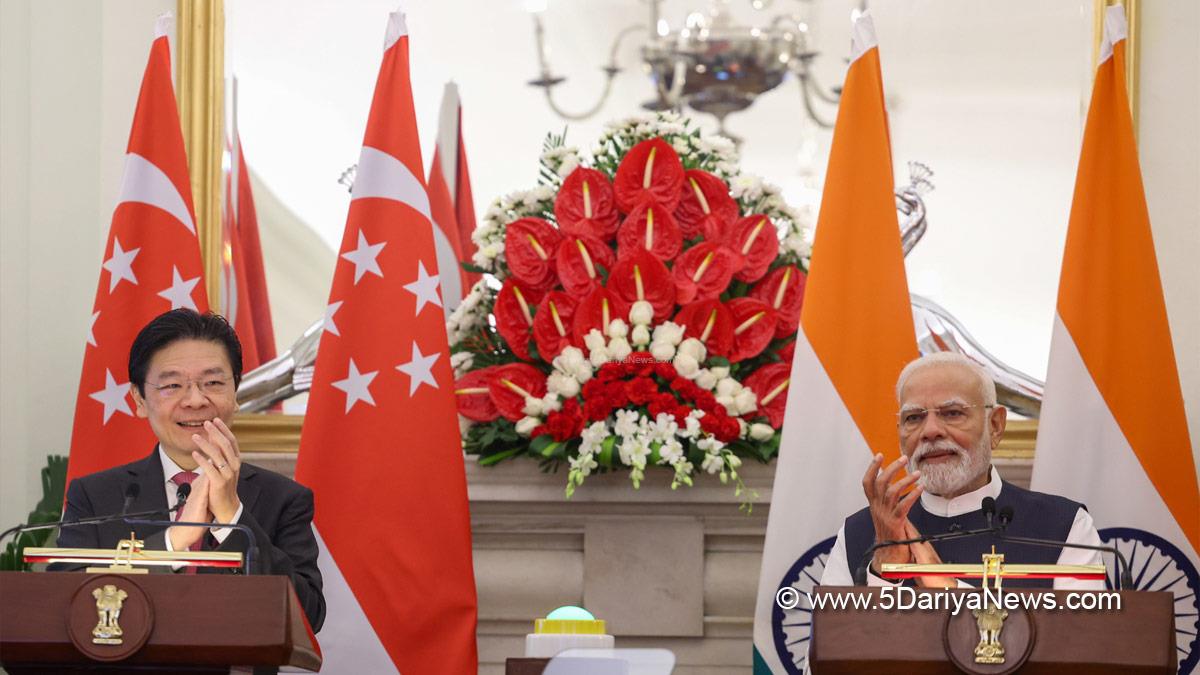 Narendra Modi, Modi, BJP, Bharatiya Janata Party, Prime Minister of India, Prime Minister, Narendra Damodardas Modi, Lawrence Wong