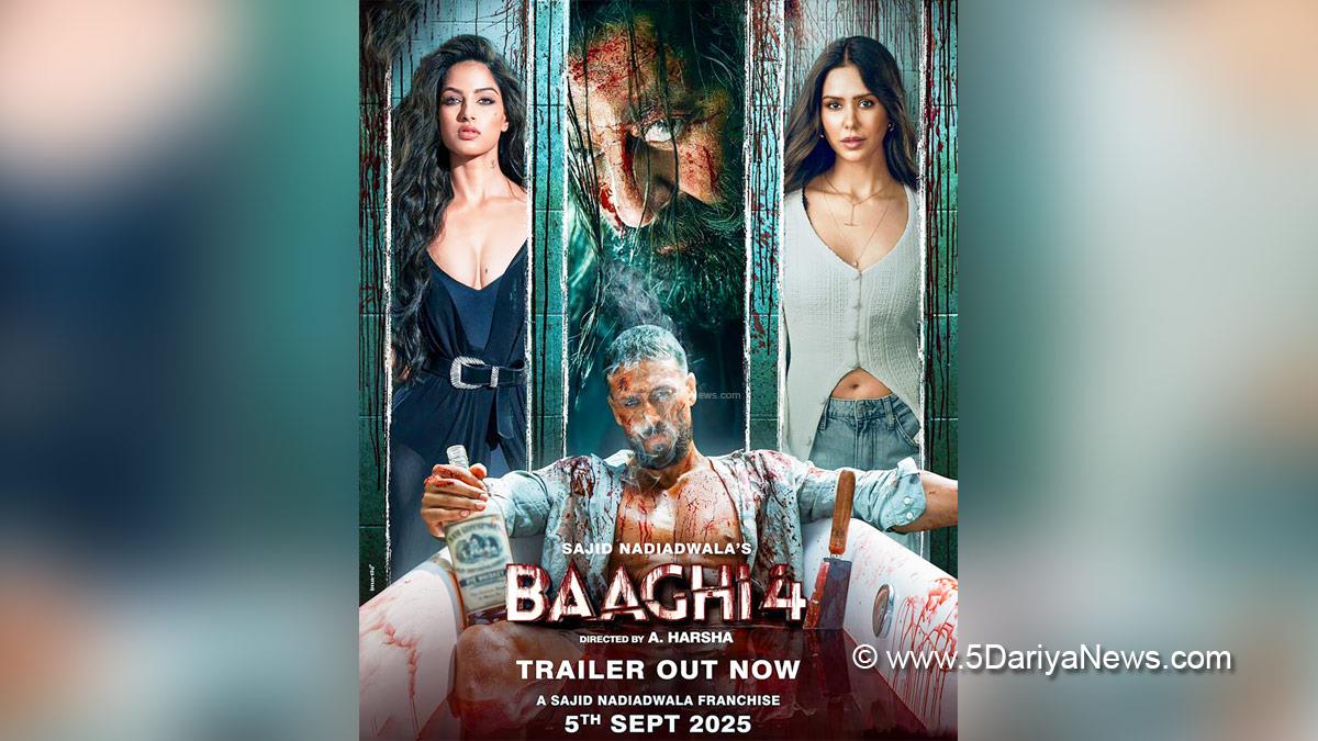 Tiger Shroff, Bollywood, Entertainment, Mumbai, Actor, Cinema, Hindi Films, Movie, Mumbai News, Sonam Bajwa, Harnaaz Sandhu, Baaghi 4, Marjaana