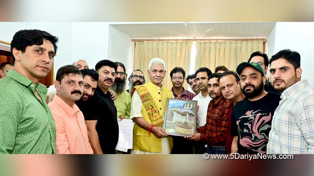 Manoj Sinha, Lieutenant Governor JK, Raj Bhavan, Jammu, Srinagar, Kashmir, Jammu And Kashmir