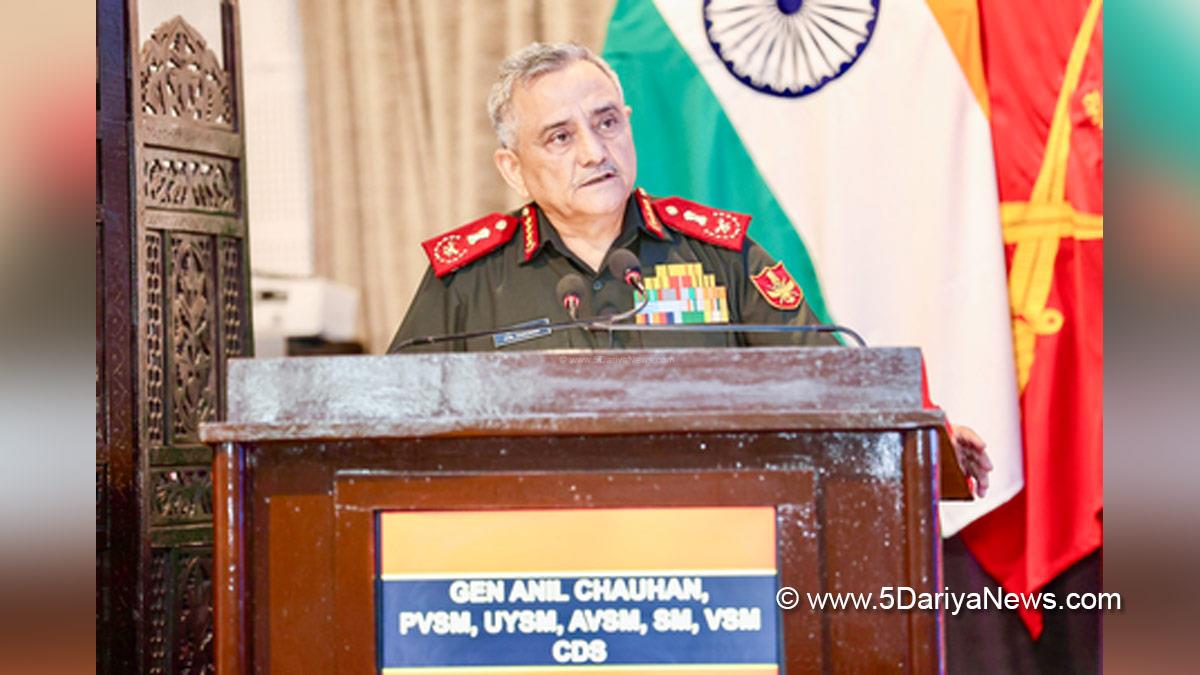 Military, General Anil Chauhan, Indian Army, Chief of Defence Staff