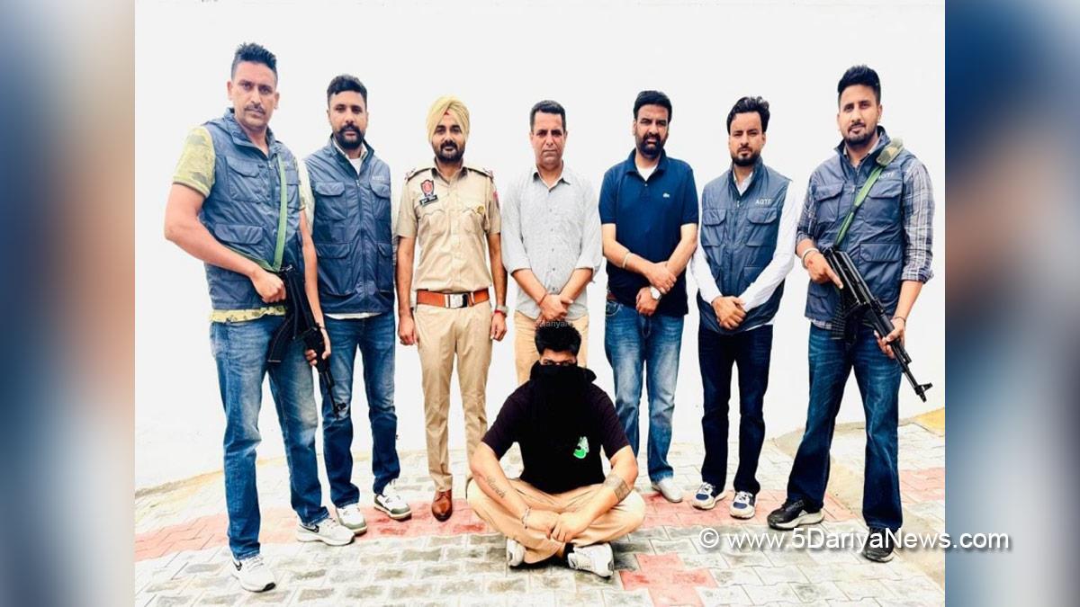Crime News Punjab, Punjab Police, Police, Crime News, Anti Gangster Task Force, AGTF