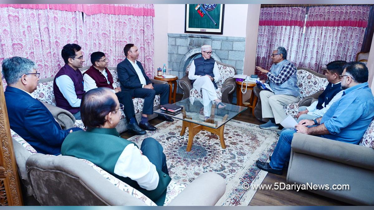 Omar Abdullah, Chief Minister of JK, Jammu and Kashmir National Conference, National Conference, Srinagar, Kashmir, Jammu And Kashmir, Jammu, Holistic Agriculture Development Program, HADP
