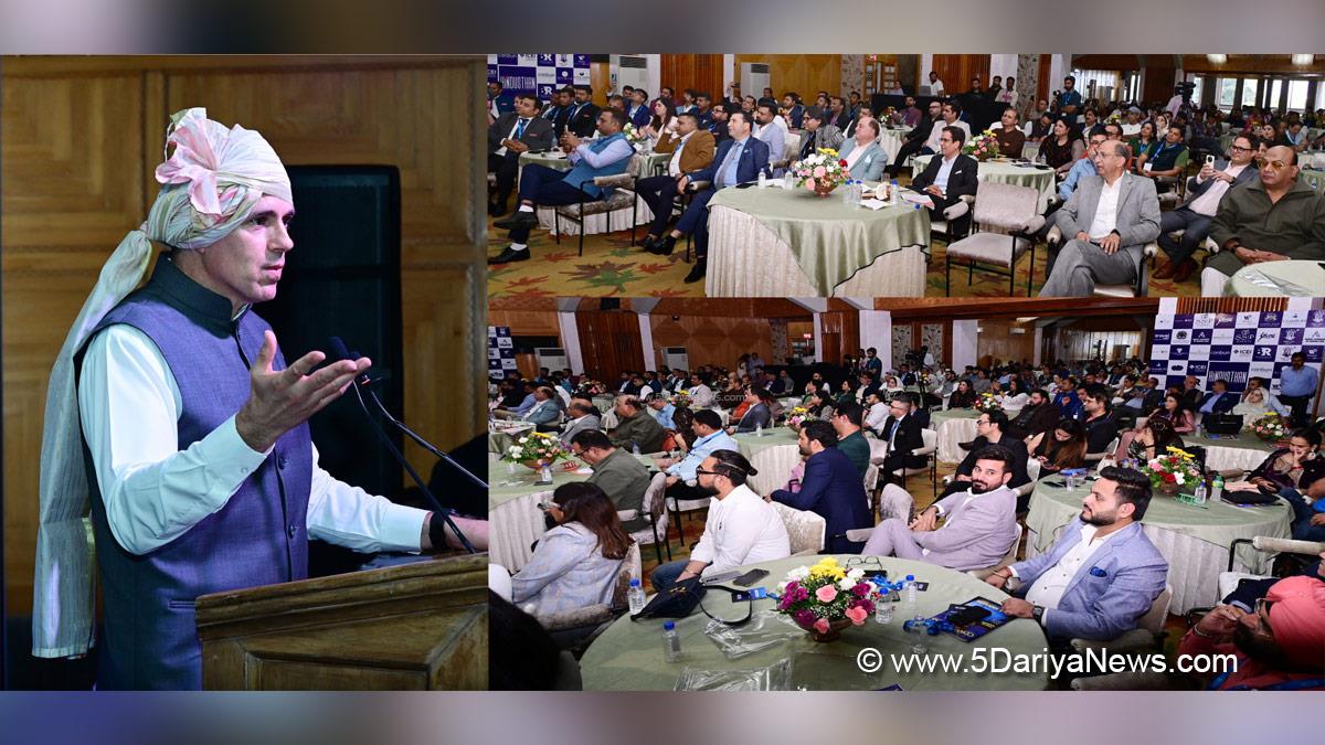 Omar Abdullah, Chief Minister of JK, Jammu and Kashmir National Conference, National Conference, Srinagar, Kashmir, Jammu And Kashmir, Jammu, Nasir Aslam Wani, Hindusthan 2025 Wedding Planners Expo, Sher i Kashmir International Convention Centre, SKICC