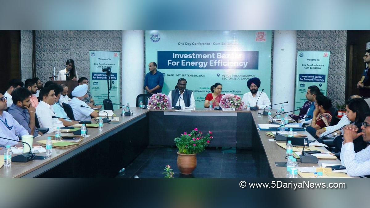 Punjab Energy Development Agency, PEDA, Neelima, MSMEs, Investment Bazaar for Energy Efficiency, Chandigarh