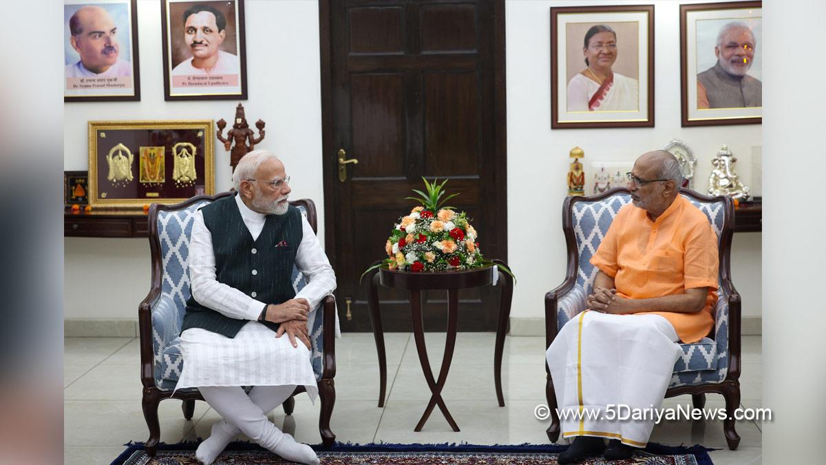 Narendra Modi, Modi, BJP, Bharatiya Janata Party, Prime Minister of India, Prime Minister, Narendra Damodardas Modi, CP Radhakrishnan, Chandrapuram Ponnusamy Radhakrishnan, Vice President of India