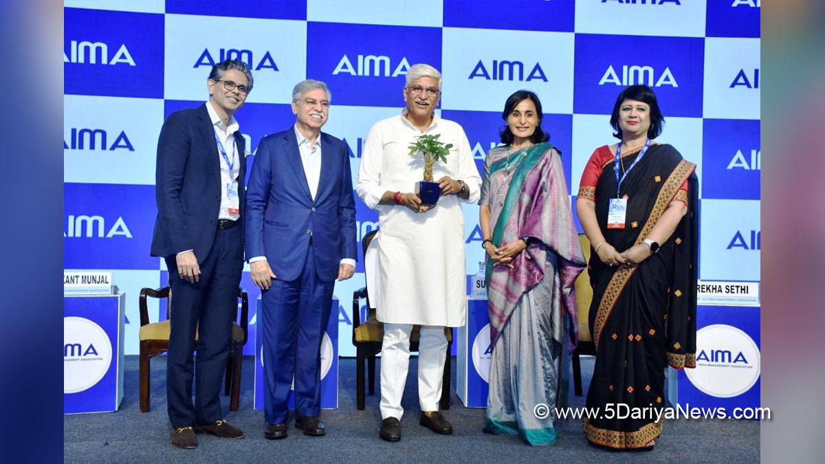 Gajendra Singh Shekhawat, BJP, Bharatiya Janata Party, Union Minister for Jal Shakti, Suneeta Reddy, All India Management Association, AIMA, Apollo Hospitals Enterprise Ltd