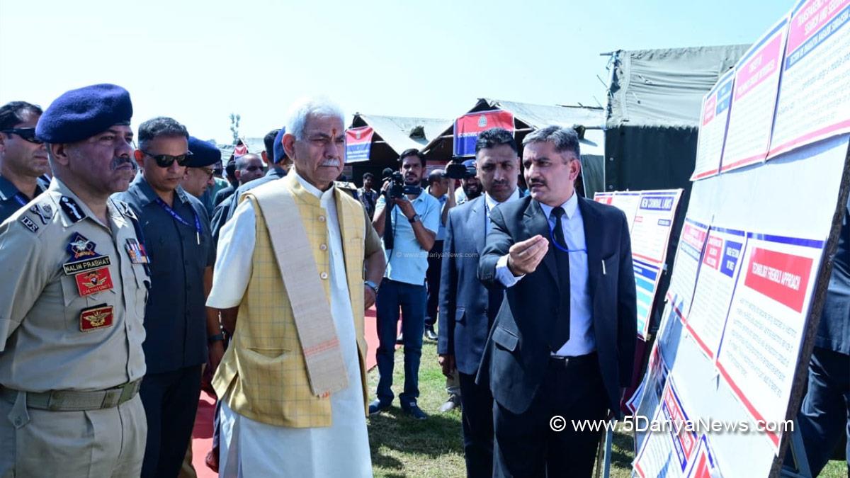 Manoj Sinha, Lieutenant Governor JK, Raj Bhavan, Jammu, Srinagar, Kashmir, Jammu And Kashmir, New Criminal Laws
