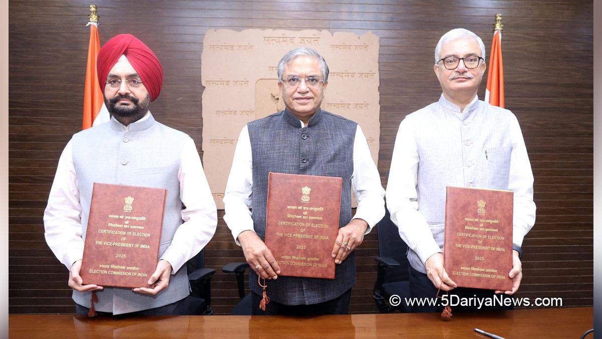 Gyanesh Kumar, Election Commission of India, ECI, Election Commissioner of India, Dr Sukhbir Singh Sandhu, Dr Vivek Joshi