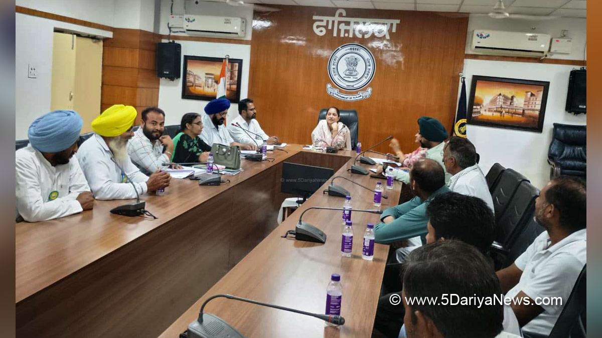 Amarpreet Kaur Sandhu, DC Fazilka, Fazilka, Deputy Commissioner Fazilka